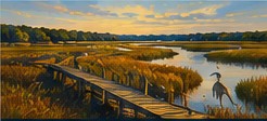 Cape Cod salt marsh