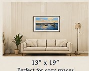 13 by 19 inch framed print